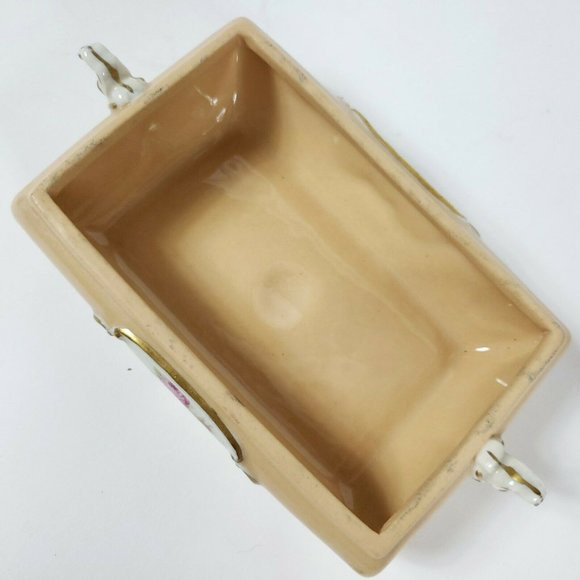 Vintage St Regis Porcelain Trinket Covered Dish - Picture 12 of 12